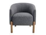 Borger Gray Accent Chair - Ornate Home