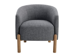 Borger Gray Accent Chair - Ornate Home