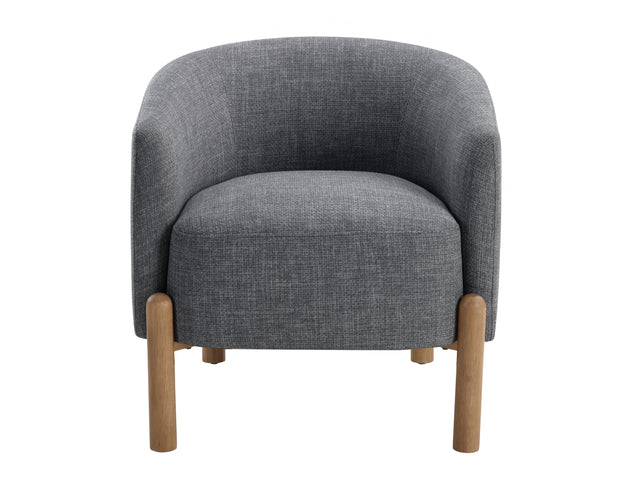 Borger Gray Accent Chair - Ornate Home