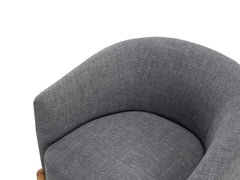Borger Gray Accent Chair - Ornate Home