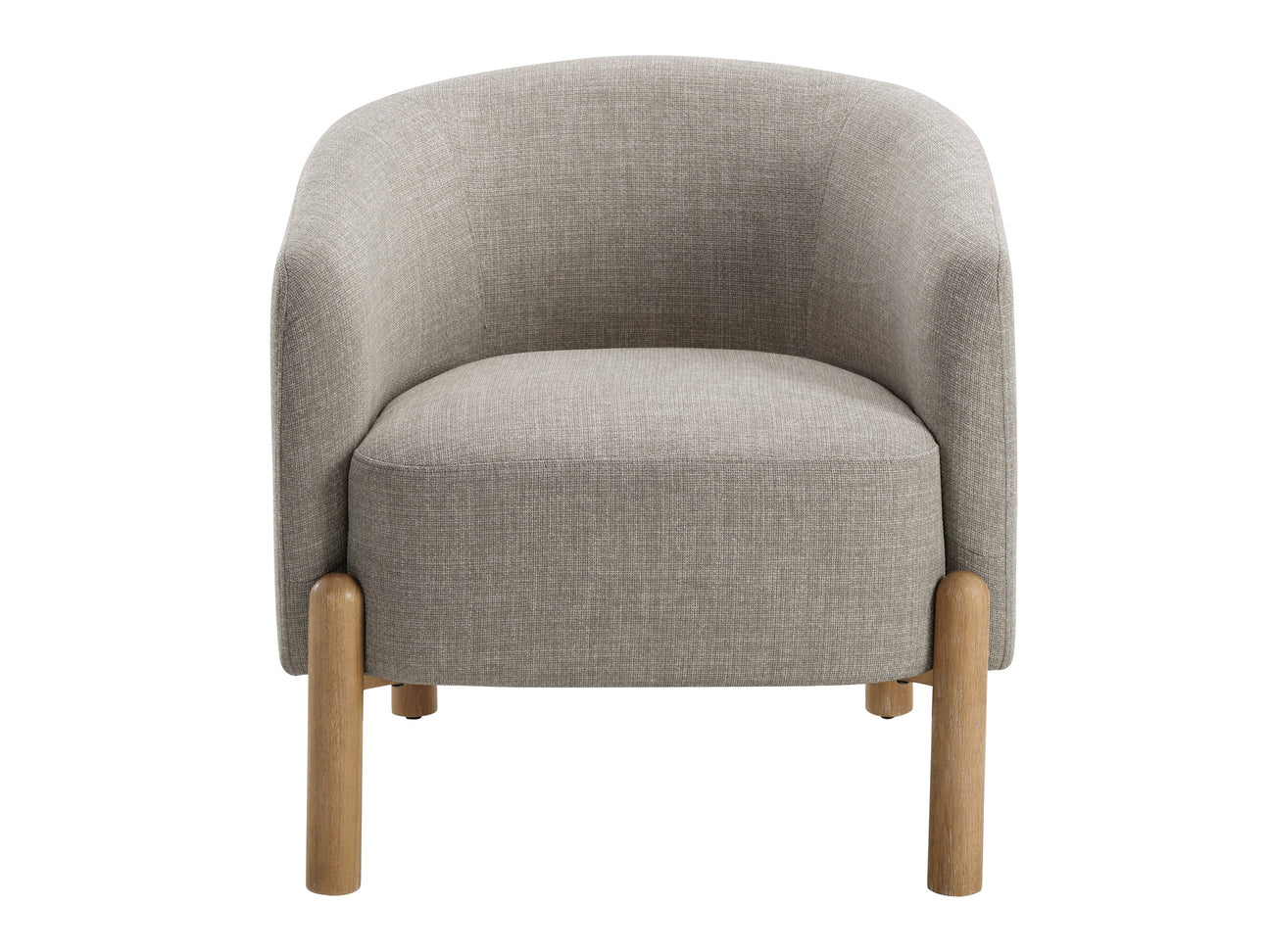 Borger Taupe Accent Chair - Ornate Home