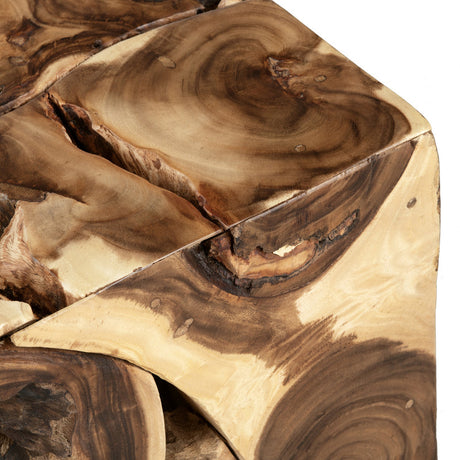 Borneo Brown Suar Cocktail Table - Ornate Home