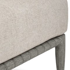 Borneo Dove Outdoor Ottoman - Ornate Home