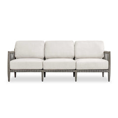 Borneo Oyster White Outdoor Sofa - Ornate Home