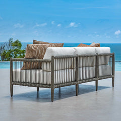 Borneo Oyster White Outdoor Sofa - Ornate Home