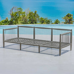 Borneo Oyster White Outdoor Sofa - Ornate Home