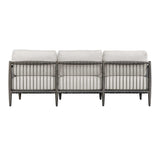 Borneo Oyster White Outdoor Sofa - Ornate Home