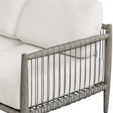 Borneo Oyster White Outdoor Sofa - Ornate Home