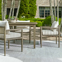 Borneo White Outdoor Dining Chair - Ornate Home