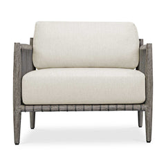 Borneo White Outdoor Lounge Chair - Ornate Home
