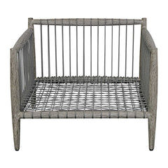 Borneo White Outdoor Lounge Chair - Ornate Home