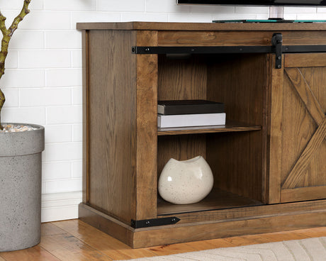 Borrego Dark Oak TV Stand - Ornate Home