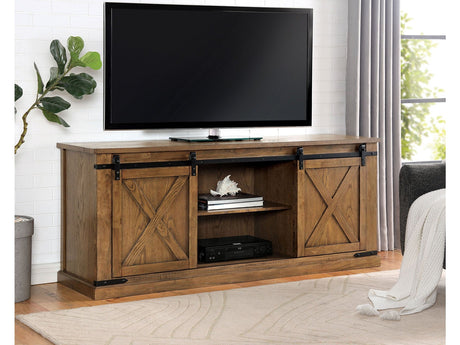 Borrego Dark Oak TV Stand - Ornate Home