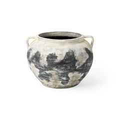 Boscia Black/White Double Floor Vase - Ornate Home