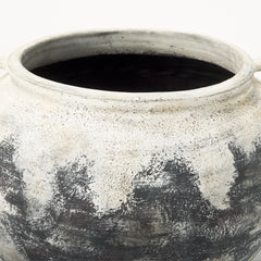 Boscia Black/White Double Floor Vase - Ornate Home