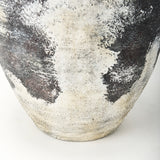 Boscia Black/White Tall Double Ear Floor Vase - Ornate Home