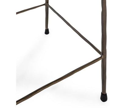 Bose Hide Brown Counter Stool - Ornate Home