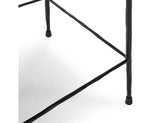 Bose Hide Gray/Black Counter Stool - Ornate Home