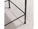 Bose Hide Gray/Black Counter Stool - Ornate Home