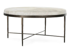 Bose Ivory Round Coffee Table - Ornate Home