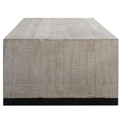 Bosk White Washed Coffee Table - Ornate Home
