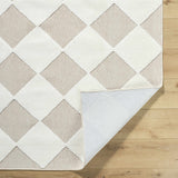 Bosley Beige Washable Area Rug - Ornate Home