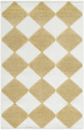Bosley White Washable Area Rug - Ornate Home