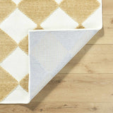 Bosley White Washable Area Rug - Ornate Home