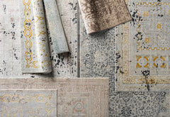 Bosphorus Black Mosaic Rug - Clearance - Ornate Home