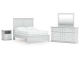 Bostwick Shoals Full Panel Bed, Dresser, Mirror and Nightstand (Online Special Price) - Ornate Home