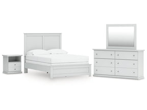 Bostwick Shoals Full Panel Bed, Dresser, Mirror and Nightstand (Online Special Price) - Ornate Home
