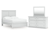 Bostwick Shoals Full Panel Bed, Dresser and Mirror (Online Special Price) - Ornate Home