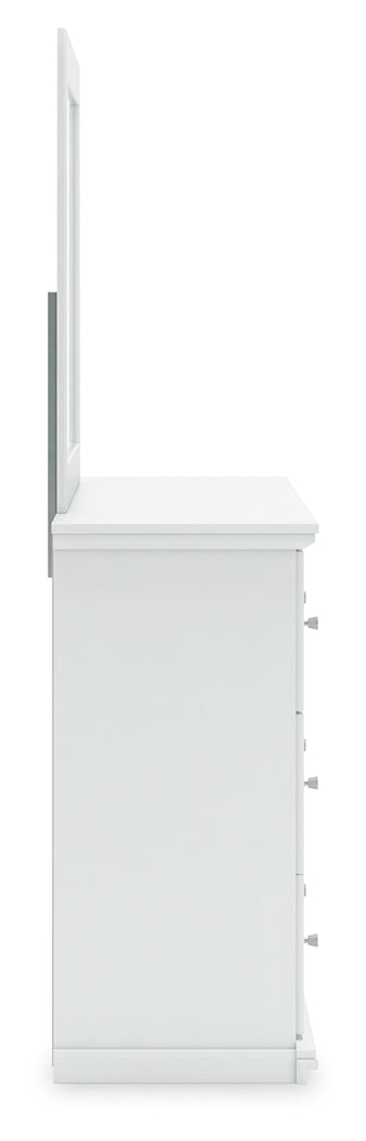 Bostwick Shoals King Panel Bed, Dresser, Mirror and 2 Nightstands (Online Special Price) - Ornate Home
