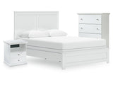 Bostwick Shoals Queen Panel Bed, Cheat and Nightstand (Online Special Price) - Ornate Home
