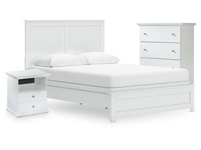 Bostwick Shoals Queen Panel Bed, Cheat and Nightstand (Online Special Price) - Ornate Home