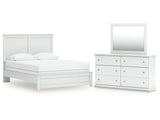 Bostwick Shoals Queen Panel Bed, Dresser and Mirror (Online Special Price) - Ornate Home