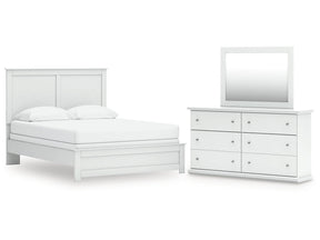 Bostwick Shoals Queen Panel Bed, Dresser and Mirror (Online Special Price) - Ornate Home