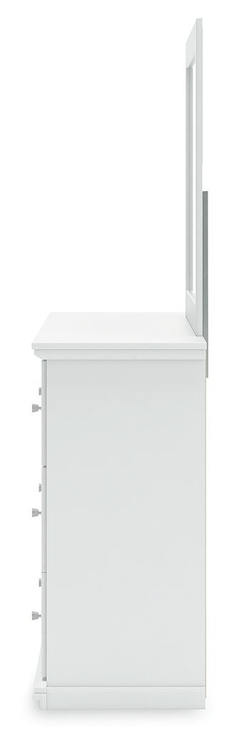 Bostwick Shoals Queen Panel Bed, Dresser and Mirror (Online Special Price) - Ornate Home