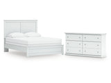 Bostwick Shoals Queen Panel Bed and Dresser (Online Special Price) - Ornate Home