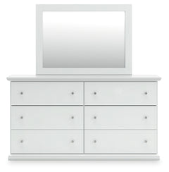 Bostwick Shoals Twin Panel Bed, Dresser and Mirror - Ornate Home