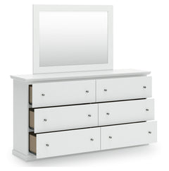 Bostwick Shoals Twin Panel Bed, Dresser and Mirror - Ornate Home