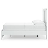 Bostwick Shoals White Full Panel Bed, Dresser, Mirror, Chest, and Nightstand - Ornate Home