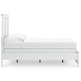 Bostwick Shoals White Full Panel Bed, Dresser, Mirror, Chest, and Nightstand - Ornate Home