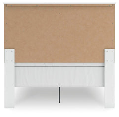 Bostwick Shoals White Full Panel Bed, Dresser and Mirror - Ornate Home