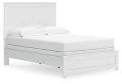 Bostwick Shoals White Full Panel Youth Bed - Ornate Home