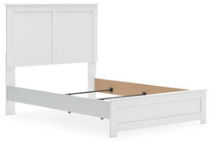 Bostwick Shoals White Full Panel Youth Bed - Ornate Home