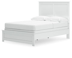 Bostwick Shoals White Full Panel Youth Bed - Ornate Home
