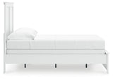 Bostwick Shoals White Full Panel Youth Bed - Ornate Home