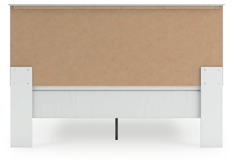 Bostwick Shoals White King Panel Bed - Ornate Home