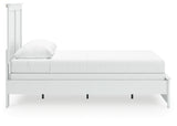Bostwick Shoals White Queen Panel Bed, Dresser and Mirror - Ornate Home